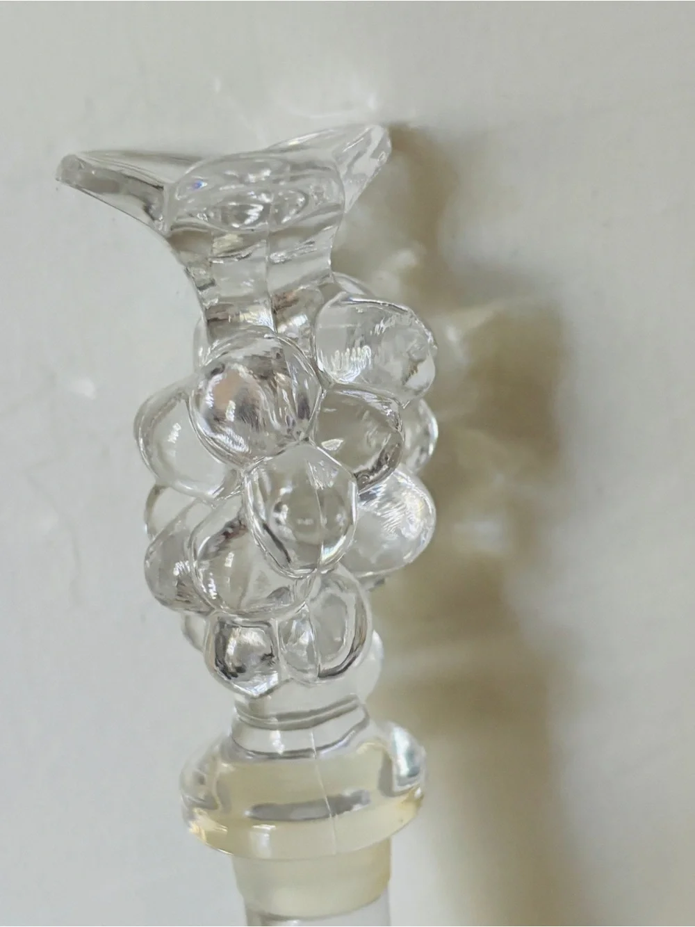 MIKASA Full Lead Crystal Glass Wine Bottle Stopper Germany